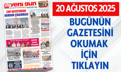 20 AĞUSTOS 2025 ÇARŞAMBA BURDUR YENİ GÜN GAZETESİ SAYFALARI