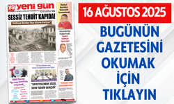 16 AĞUSTOS 2025 CUMARTESİ BURDUR YENİ GÜN GAZETESİ SAYFALARI