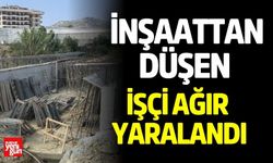 İnşaattan Düşen İşçi Ağır Yaralandı