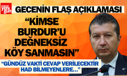 CHP’li Akbulut’tan Sert Çıkış: “Kimse Burdur’u Değneksiz Köy Sanmasın”