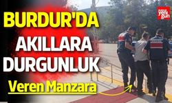 Burdur'da Akıllara Durgunluk Veren Manzara