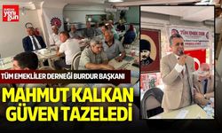 Mahmut Kalkan Güven Tazeledi