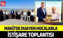 MAKÜ’de Duayen Hocalarla İstişare Toplantısı