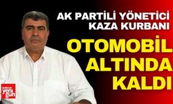 Otomobil çarpan AK Partili yönetici olay yerinde öldü