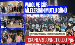 Varol ve Gür Ailelerinin Mutlu Günü: Torunları Sünnet Oldu