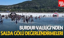 Burdur Valiliği’nden Salda Gölü Değerlendirmeleri