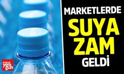 Marketlerde Suya Zam Geldi