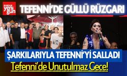 Tefenni’de Güllü Rüzgârı Esti!