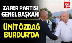 Zafer Partisi Genel Başkanı Ümit Özdağ Burdur’da