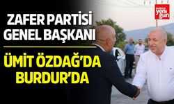 Zafer Partisi Genel Başkanı Ümit Özdağ’da Burdur’da