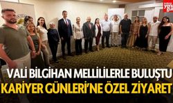 Vali Bilgihan, Mellililer Kültür ve Dayanışma Derneği'ni ziyaret etti