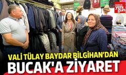 Vali Tülay Baydar Bilgihan’dan Bucak'a Ziyaret
