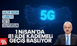 İletişimde Yeni Dönem! 81 İlde 5G Başlıyor