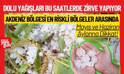 Mayıs ve haziranda dolu riski artıyor