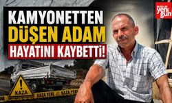 Kamyonetten Düşen Adam Hayatını Kaybetti