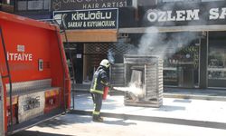 Antalya'da elektrik trafosunda çıkan yangın söndürüldü