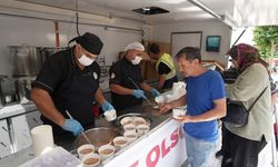 Denizli Büyükşehirden 3 noktada 10 bin kişilik aşure hayrı