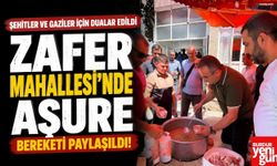 Zafer Mahallesi'nde Aşure Bereketi Paylaşıldı