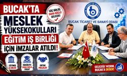 BUCAK’TA MESLEK YÜKSEKOKULLARI EĞİTİM İŞ BİRLİĞİ İÇİN KRİTİK TOPLANTI