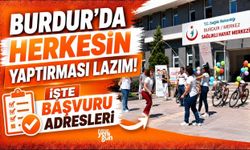 BURDUR’DA SAĞLIKLI YAŞAM SEFERBERLİĞİ