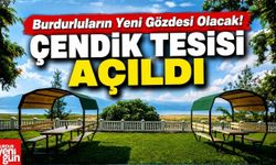Burdur’da Göl Manzaralı Yeni Sosyal Alan Hizmete Açıldı