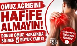 Omuz Ağrısını Hafife Almayın! Donuk Omuz Hakkında Doğru Bilinen 5 Büyük Yanlış