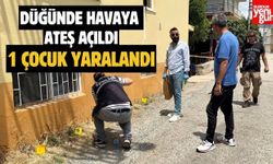Düğünde Havaya Ateş Açıldı: 1 Çocuk Yaralı