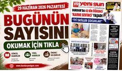 29 HAZİRAN 2026 PAZARTESİ BURDUR YENİ GÜN GAZETESİ SAYFALARI