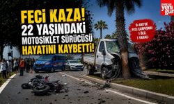 Feci Kaza! 22 Yaşındaki Motosiklet Sürücüsü Hayatını Kaybetti