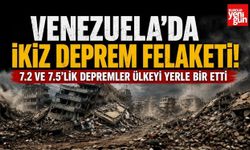 Venezuela'da İkiz Deprem Felaketi! 39 Saniye Arayla İki Büyük Deprem