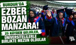 25 Köyden Geldiler, Üniversitelilerle Birlikte Mezun Oldular