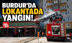 Burdur'da Lokantada Yangın!