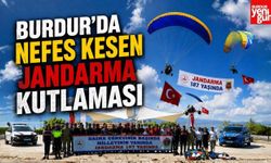 Burdur’da Nefes Kesen Jandarma Kutlaması