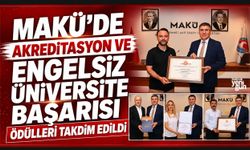 MAKÜ’de Akreditasyon ve Engelsiz Üniversite Başarısı Ödülleri takdim edildi