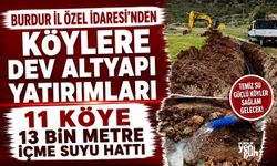 Burdur'da Köylere Yatırımlar Sürüyor: İşte Tamamlanan Çalışmalar!