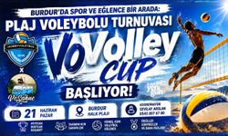 BURDUR'DA PLAJ VOLEYBOLU TURNUVASI "VoVolley CUP" BAŞLIYOR!