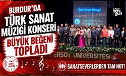 Burdur’da Türk Sanat Müziği Konseri Büyük Beğeni Topladı