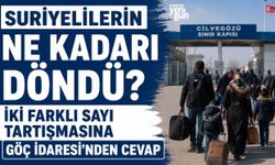 Suriyelilerin ne kadarı döndü? İki farklı sayı tartışmasına Göç İdaresi'nden cevap