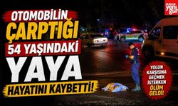 Otomobilin Çarptığı 54 Yaşındaki Yaya Hayatını Kaybetti