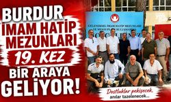 Burdur İmam Hatip mezunları 19. kez bir araya geliyor