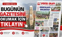 14 TEMMUZ 2026 SALI BURDUR YENİ GÜN GAZETESİ SAYFALARI