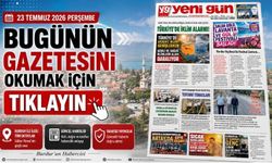 23 TEMMUZ 2026 PERŞEMBE BURDUR YENİ GÜN GAZETESİ SAYFALARI