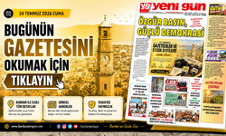 24 TEMMUZ 2026 CUMA BURDUR YENİ GÜN GAZETESİ SAYFALARI