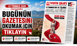 15 TEMMUZ 2026 ÇARŞAMBA BURDUR YENİ GÜN GAZETESİ SAYFALARI