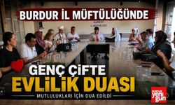 Burdur İl Müftülüğünde Genç Çifte Evlilik Duası