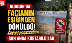 Burdur'da Facianın Eşiğinden Dönüldü! 3 Çocuk Son Anda Kurtarıldı