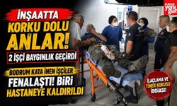 İnşaatta Korku Dolu Anlar! 2 İşçi Baygınlık Geçirdi