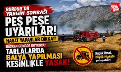 Burdur'da Hasat Yapanlar Dikkat! Başkan Güngör Duyurdu: "Tarlalarda Balya Yapılması Kesinlikle Yasak"