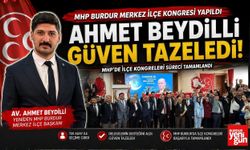 MHP Burdur Merkez İlçe’de Ahmet Beydilli Güven Tazeledi