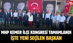 MHP Kemer İlçe Kongresi Tamamlandı: İşte Yeni Seçilen Başkan